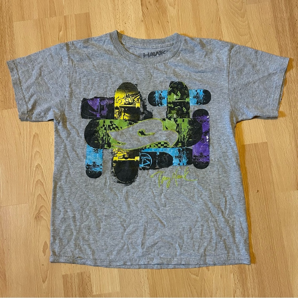 Tony Hawk Gray Graphic T-Shirt